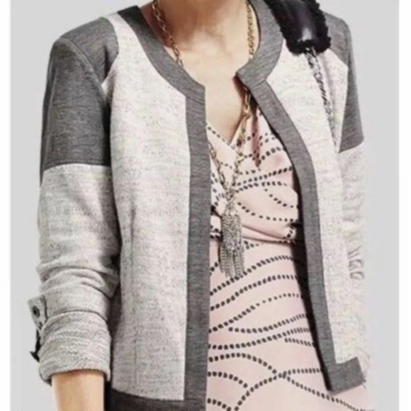 CAbi Jackets & Blazers - Final Cabi M Cropped Knit Blazer Jackt  211 Ivory